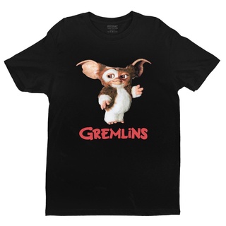 เสื้อยืดแขนสั้น ผ้าฝ้าย พิมพ์ลายกราฟฟิค Kawaii Gremlins Gizmo 80s แฟชั่นสําหรับผู้ชาย