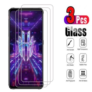 ฟิล์มกระจกนิรภัยกันรอยหน้าจอ 2.5D สําหรับ ZTE Nubia Red Magic 7 7 Pro 6R 6s Pro 3 ชิ้น