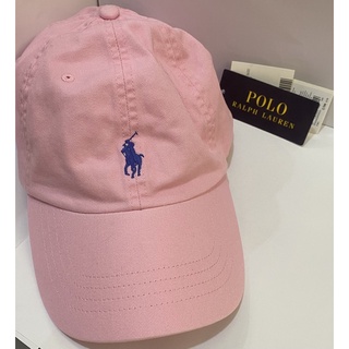 ส่งฟรี ได้coin หมวก Polo Ralph Lauren สีชมพูสวย สีฮิต ใหม่ ป้ายแท้ ห้าง