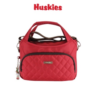 Huskies Bags ฮัสกี้ส์ กระเป๋าสะพาย รุ่น Curve HK 02-722 กระเป๋าถือ คล้องแขนได้ กันน้ำได้