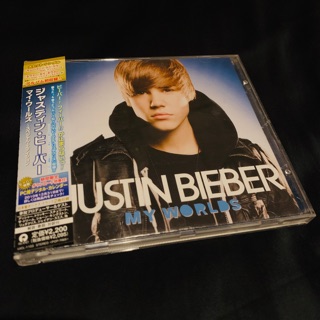 Justin bieber my worlds japan cd สภาพดี พร้อมส่ง