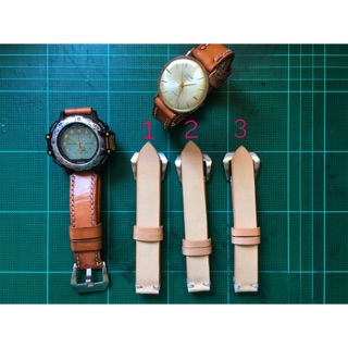 สายนาฬิกาหนังแท้ ขนาด 18 mm.
