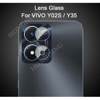 สําหรับ VIVO Y02S / Y35 2022 / Y16 ใส บางเฉียบ ด้านหลัง เลนส์กล้อง ฝาครอบป้องกัน นิ่ม กระจกนิรภัย ป้องกัน ฟิล์ม