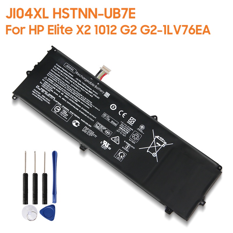Original Replacement Battery JI04XL HSTNN-UB7E For HP Elite X2 1012 G2 G2-1LV76EA Authentic Laptop B
