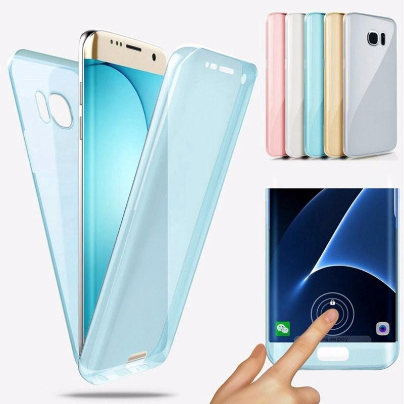 เคสโทรศัพท์มือถือแบบนิ่ม 360 สําหรับ Samsung S8 S9 S10 Lite Plus° เคสป้องกันเต็มรูปแบบ