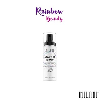 MILANI MAKE IT DEWY SETTING SPRAY HYDRATE + ILLUMINATE + SET 60ML. *0049*