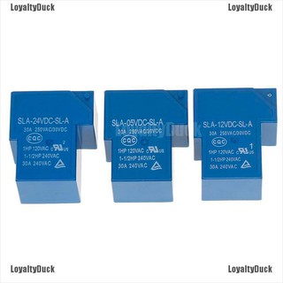 Loyaltyduck รีเลย์พาวเวอร์ 5V 12V 24V T90 4 Pin SLA-05VDC-SL-A SLA-12VDC-SL-A