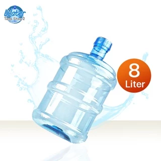 Watertankshop ถังน้ำ ถังน้ำดื่ม PET ขนาด 8 ลิตร ถังฝาเกลียว