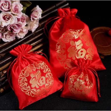 (ราคาถูก) ถุงใส่ส้ม ถุงตรุษจีน เหมาะสำหรับใส่ส้มมงคล ของขวัญ เครื่องประดับ ในเทศกาลตรุษจีน