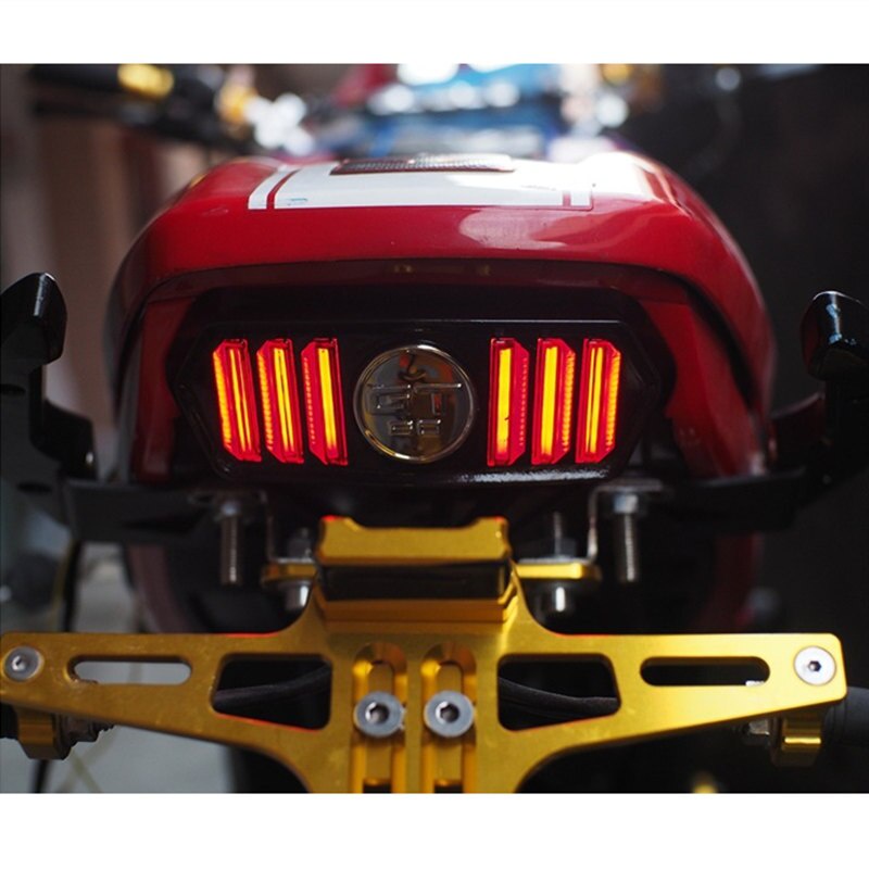Stoplamp ไฟเบรคด้านหลังไฟท้าย Custom Chopper British Bobber Flat tracker Scrambler อังกฤษ Japstyle C