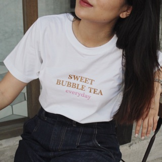 Sweet Bubble Tea T-Shirt [white]