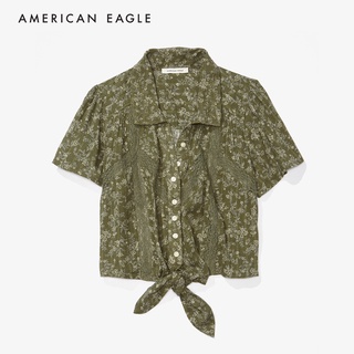 American Eagle Button-Up Shirt เสื้อเชิ้ต ผู้หญิง  (EWSB 035-4694-300)