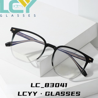 Lcyy2022 ใหม่ แว่นตา กรอบขนาดใหญ่ ป้องกันแสงสีฟ้า เรียบง่าย สําหรับผู้ชาย และผู้หญิง 83041