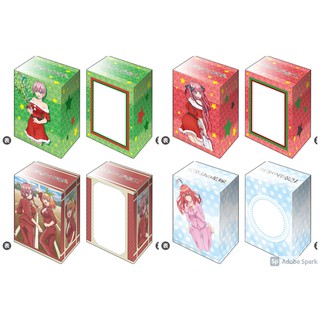 Bushiroad Deck Holder Collection V2 Gotoubun no Hanayome : Nakano Ichika, Nino, Miku &amp; Yotsuba, Itsuki - กล่องการ์ด