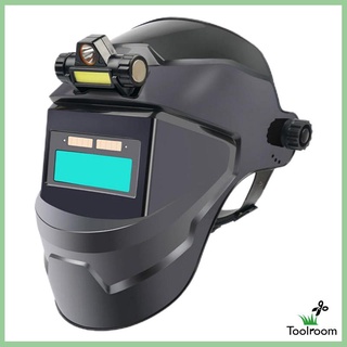 Toolroom  Large Viewing True Color Solar Powered Auto Darkening Welding Helmet Welder Mask for TIG MIG ARC Grinding Plasma