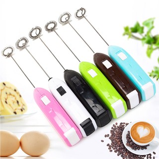 [READY STOCK] Hot Drinks Milk Coffee Frother Foamer Whisk Mixer Stirrer Electric Mini Egg Beater Random Color