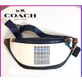 กระเป๋า Coach แท้ F69305 กระเป๋าคาดเอวผู้ชาย / crossbody bag / กระเป๋าคาดอก / กระเป๋าหน้าอก