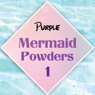 ผงเกร็ดนางเงือก Mermaid Powder #1 Purple สีเหลือบม่วง