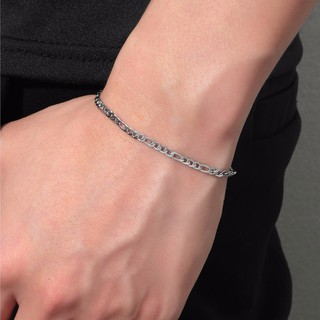 Men Stainless Steel Bracelet กำไลข้อมือผู้ชายมินิมอล