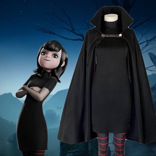 Ht3 เสื้อคลุมคอสเพลย์ และกางเกง ชุดยูนิฟอร์ม ลายอนิเมะแวมไพร์ Transylvania Mavis TH3