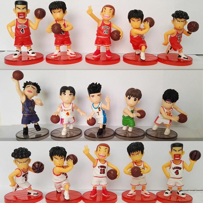 Model Slam Dunk 5 ชิ้นชุด สแลมดังค์ ของสะสมของเล่น