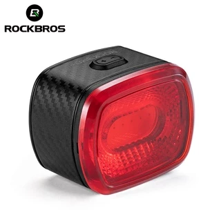 【TH Delivery】ROCKBROS ไฟท้ายจักรยานอัจฉริยะ IPX6 Type-C แบบชาร์จไฟได้ LED