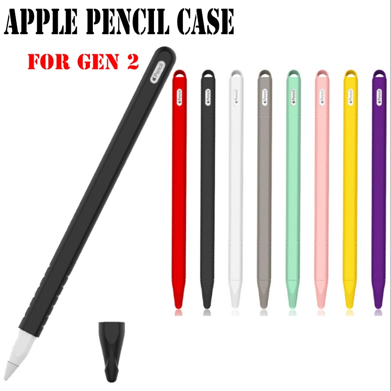 Apple Pencil Case รุ่นที่ 2 ปากกา Ipad Apple Pencil เคส Apple Pencil Apple Pencil Case ปากกาทัชสกรีน Apple Pencil เคสซิลิโคน ปลอกปากกา Apple Pencil เคสipad