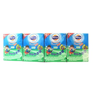 โฟรโมสต์ โอเมก้า นมยูเอชที รสหวาน ขนาด 85 มล. แพ็ค 48 กล่อง Foremost Omega UHT milk, sweet flavor, size 85 ml, pack of 4