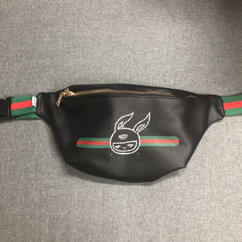 SneakaVilla X Alex Face Belt Bag