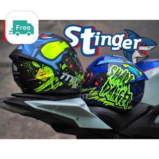 หมวกกันน็อค MT รุ่น STINGER Danger ส่งไว