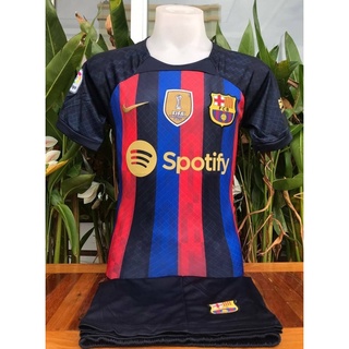 ชุดกีฬาผู้ใหญ่ ทีมสโมสรบาร์เซโลน่า บาซ่า 2022 มาใหม่ พร้อมส่ง M,L,XL,3XL