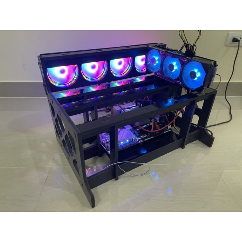 ริกกันไฟดูด กันไรเซอร์ช็อต   พร้อมสวิตช์และกาวร้อน สาย DIY แท่นขุดบิทคอย ริก เคส บิทคอย bitcoin rig