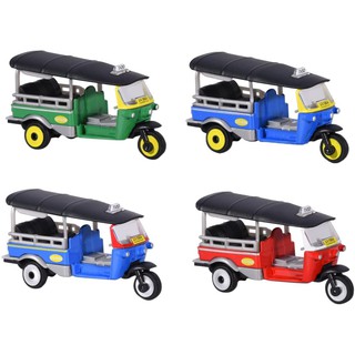 TUK TUK ตุ๊ก ตุ๊ก โมเดลรถ ตุ๊ก ตุ๊ก โมเดลรถเหล็ก Majorette_ Diecast Model Tuk Tuk ของสะสม🛺