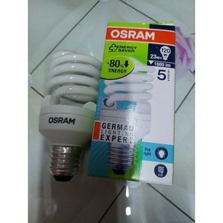 หลอดทอนาโด 23W หลอดไฟยี่ห้อ OSRAM แสงขาว