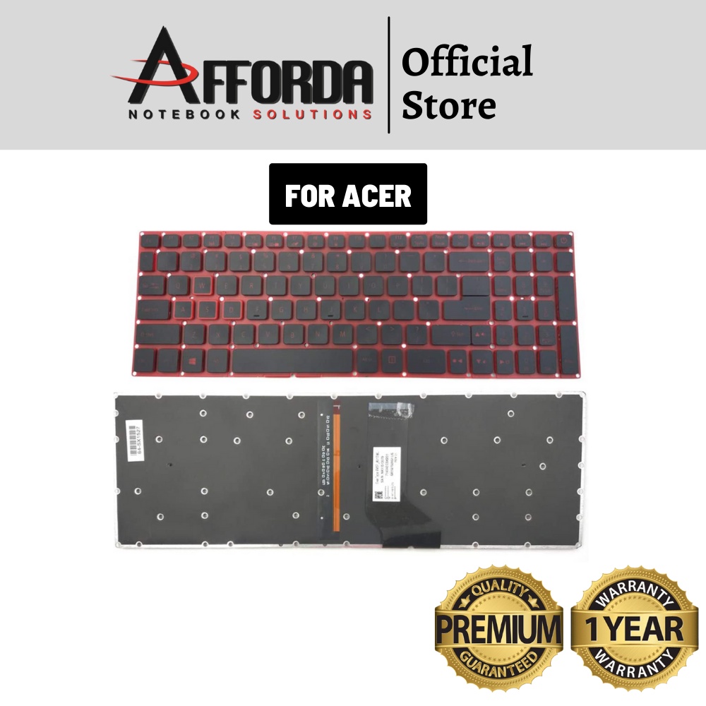 ACER AN515-52 AN515-54-5692 พร้อมแป้นพิมพ์แล็ปท็อปแบ็คไลท์