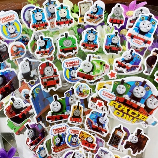 สติกเกอร์ PVC ลาย Thomas And His Friends สําหรับตกแต่งสมุดไดอารี่ เครื่องเขียน DIY จํานวน 1 แผ่น