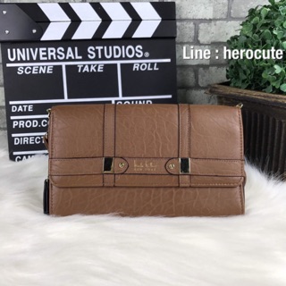 Nicole Miller รุ่น Flap cross-body bag ส่งฟรีEMS