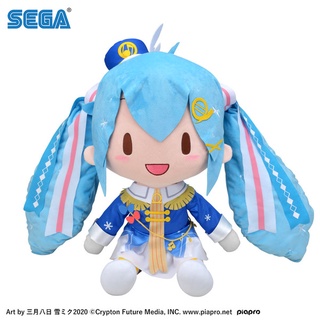 ตุ๊กตามิกุ Plush Doll Dodeka Jumbo Fuwa Fuwa Nuigurumi Snow Miku 2020 Ver. มือ 1