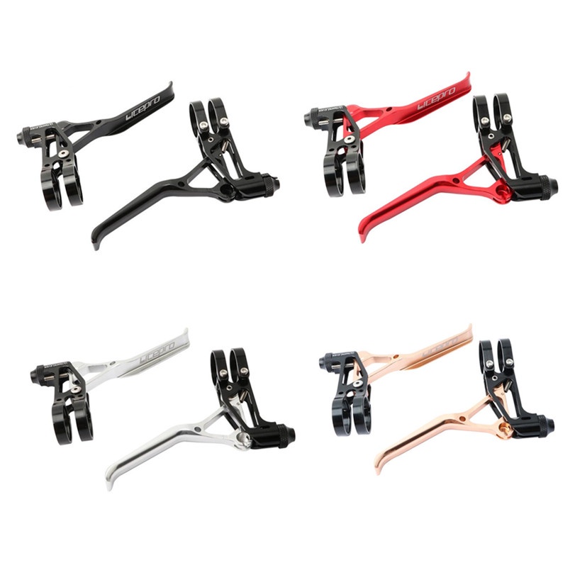 Litepro MTB จักรยานเสือภูเขาพับถนนจักรยานขนาดเล็กแสงอัลตร้า V เบรคมือ CNC 64g