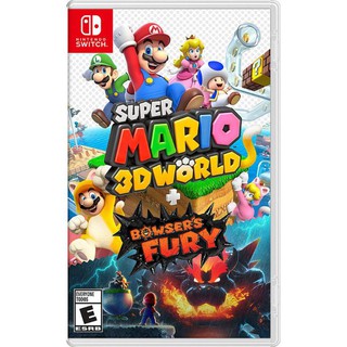 พร้อมส่ง SUPER MARIO 3D WORLD + BOWSERS FURY (เกมส์ Nintendo Switch)