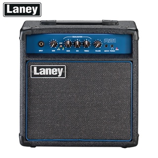 Laney® RB1 Bass Amp แอมป์กีตาร์เบส แอมป์เบส 15 วัตต์ ตั้งเอียงได้ พร้อมเอฟเฟค Compression ต่อหูฟัง/Aux In ได้ + ฟรี ปลั๊