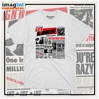 เสื้อยืด พิมพ์ลาย Gnr LIES BANDสามารถปรับแต่งได้