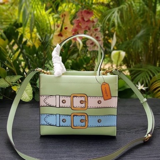 COACH C9814 CASHIN CARRY 22 WITH TROMPE LOEIL PRINT