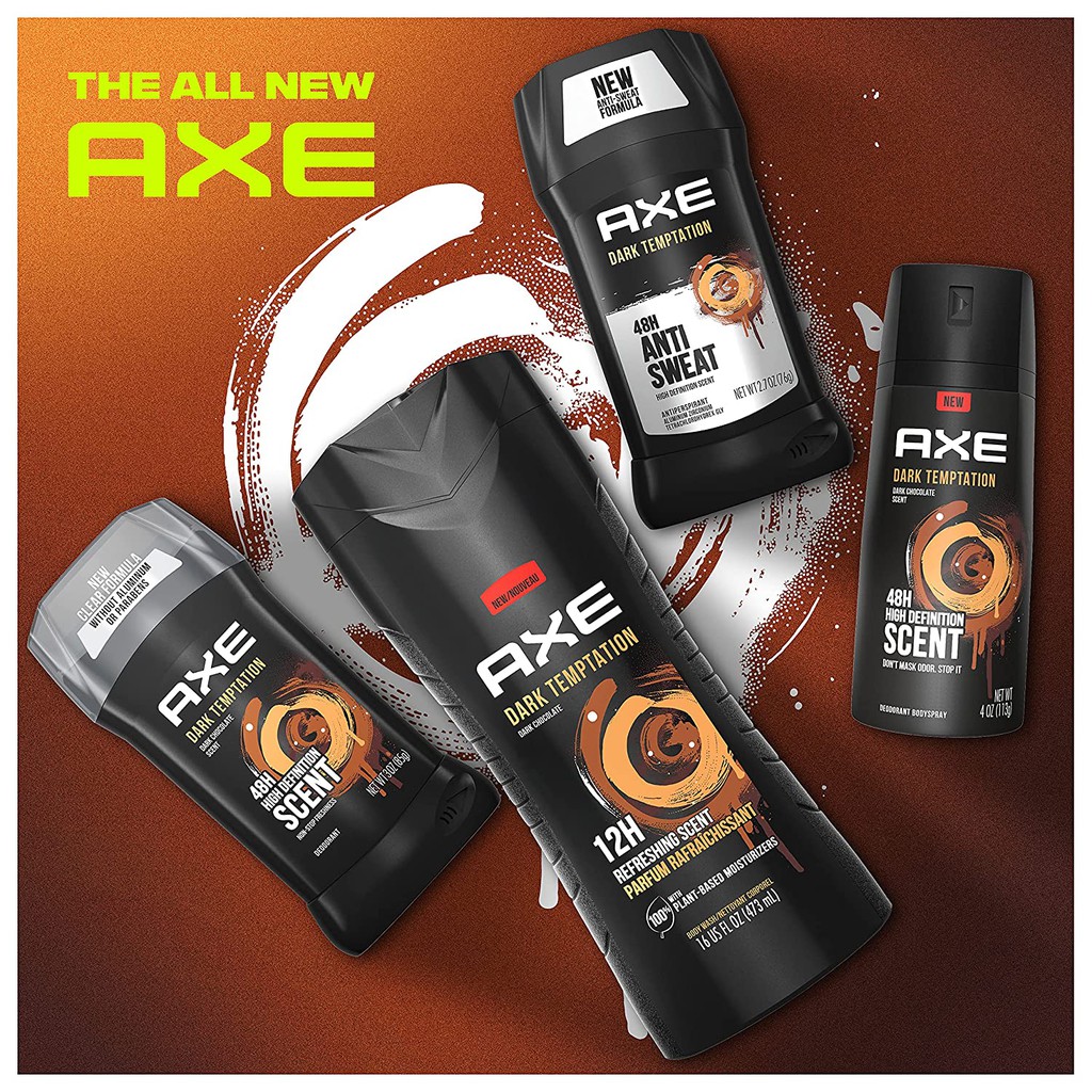 Axe® AXE Antiperspirant Deodorant Stick for Men, Dark Temptation 76g แอ๊กซ์ โรลออนสติ๊ก ระงับกลิ่นกายและลดเหงื่อ - รูปที่ 4