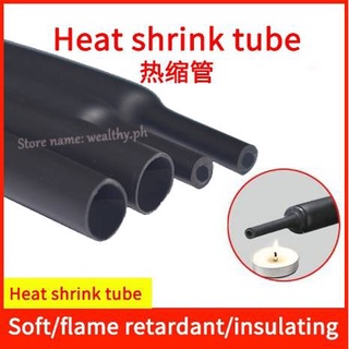 ท่อหด ท่อหดหุ้มสายไฟ Heat Shrink Tubing Insulation Shrinkable Tube ท่อหดความร้อน หุ้มสายไฟต่างๆ 11 มม.-80 มม. 12 มม. 16 มม. 20 มม. 30 มม. 40 มม. 70 มม. 1 เมตร