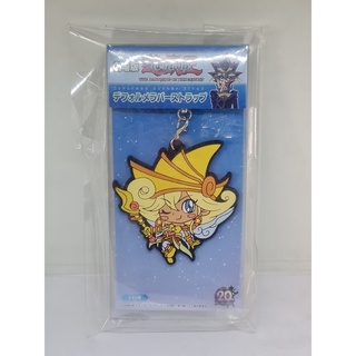 ยูกิ Yu-Gi-Oh! Dark Magician Girl Black Magician Rubber Strap Key Chain Yugioh Japan ลิขสิทธิ์แท้ japan