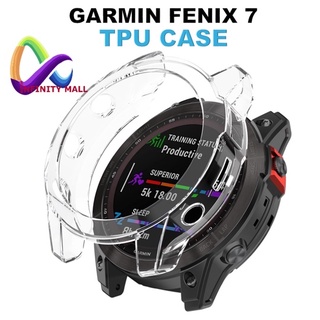 เคส garmin fenix 7X / 7 / 7s sapphire solar / Epix 2 / เคสการ์มิน แบบใส