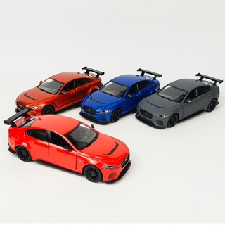 โมเดลรถสะสม โมเดลรถของเล่น JAGUAR XE SV PROJECT 8 โมเดลรถเหล็กจากัวร์ scale 1:38