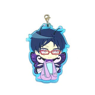 Free! Iwatobi Swim Club Ryugazaki Rei Rubber Strap พวงกุญแจ งานลิขสิทธิ์ Banpresto แท้จากญี่ปุ่น