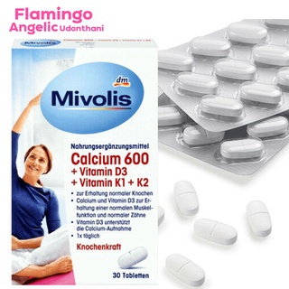 Mivolis Calcium 600 + vitamin D3 + K1 + K2